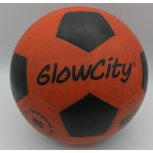 GlowCity Light-Up LED Soccer Ball / Size 5 / Night Game